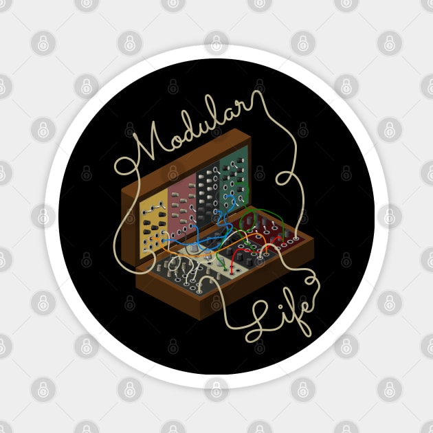 Modular Synthesizer Magnet by Mewzeek_T